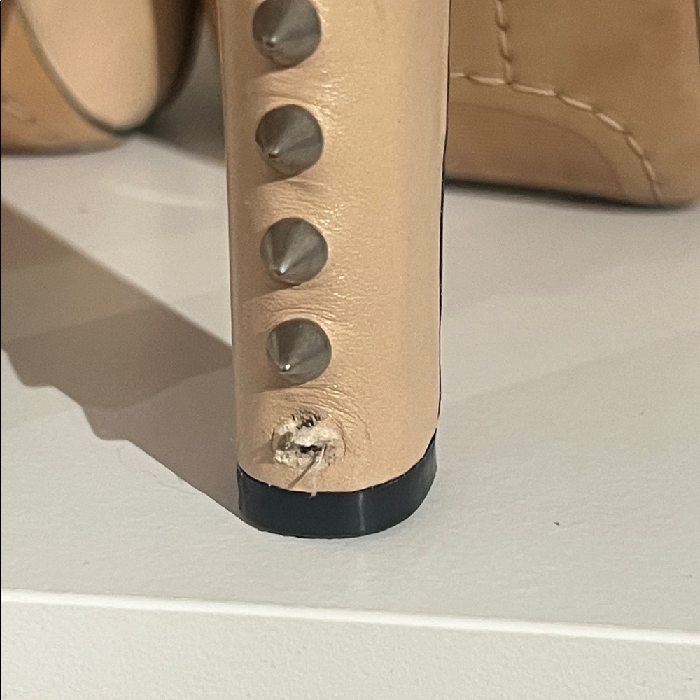 Vince Camuto Jamma Studded Crinkle Pumps - Picture 5 of 16